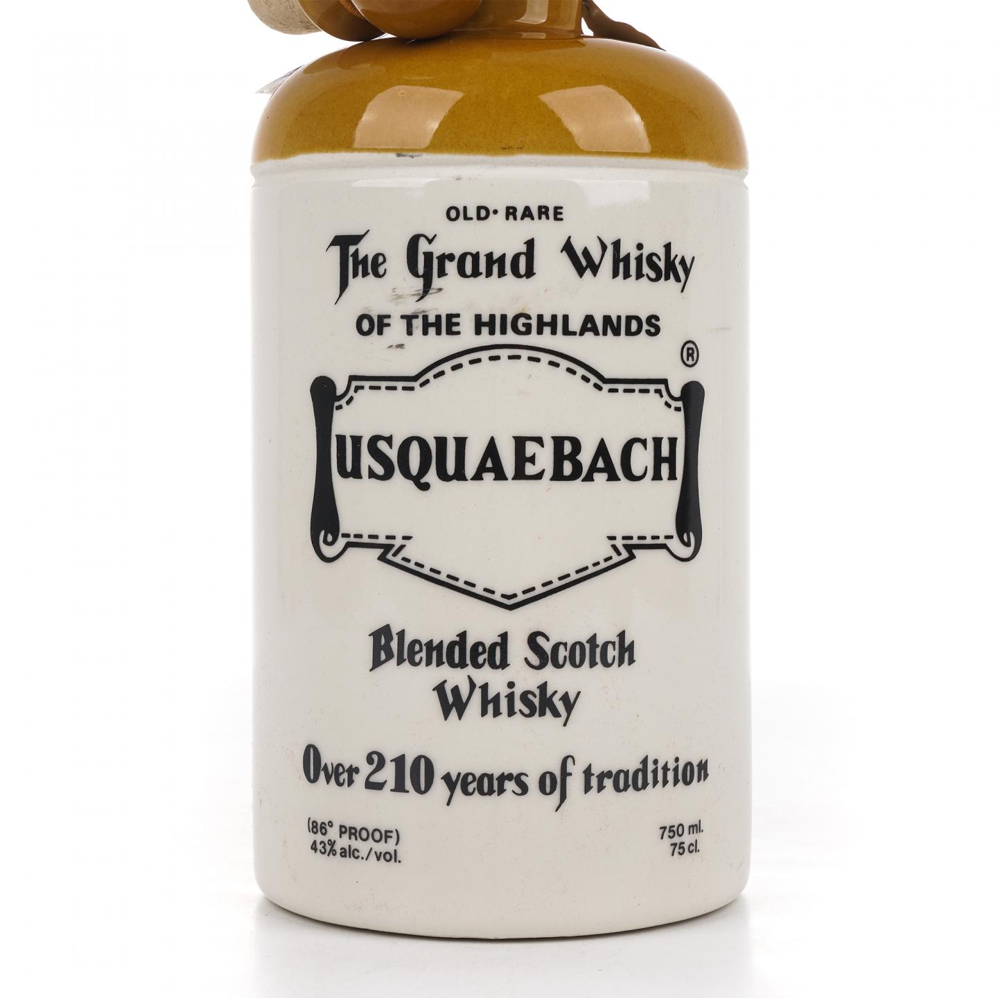 Usquaebach 调和威士忌 陶瓷瓶 750ml