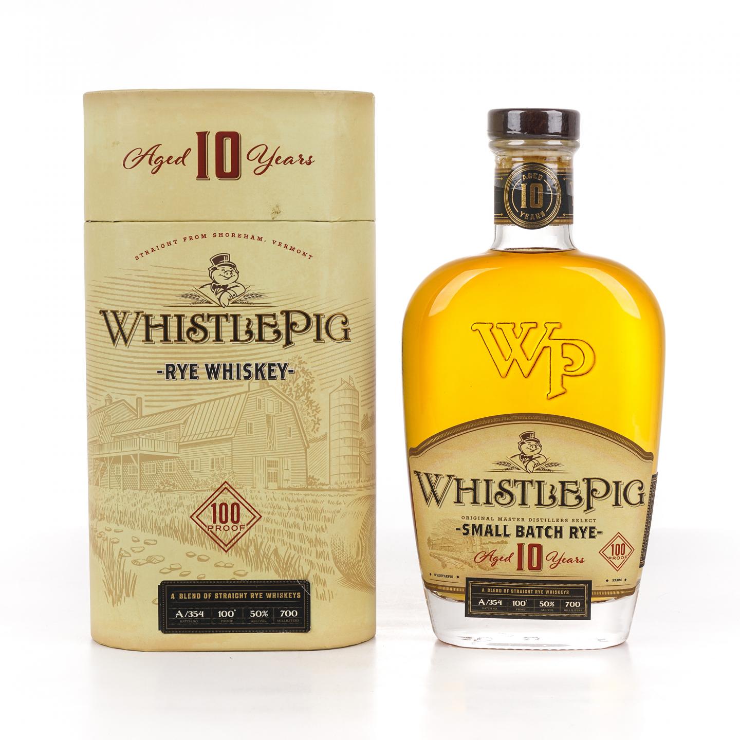 WhistlePig 口哨猪 10年 Small Batch Rye