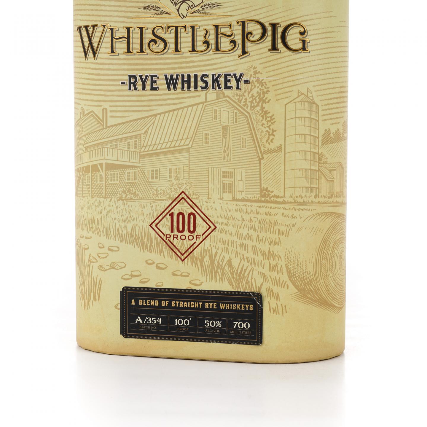 WhistlePig 口哨猪 10年 Small Batch Rye