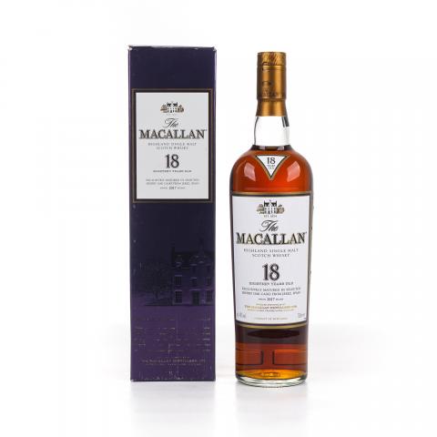 Macallan 麦卡伦 18年 2017 雪莉桶