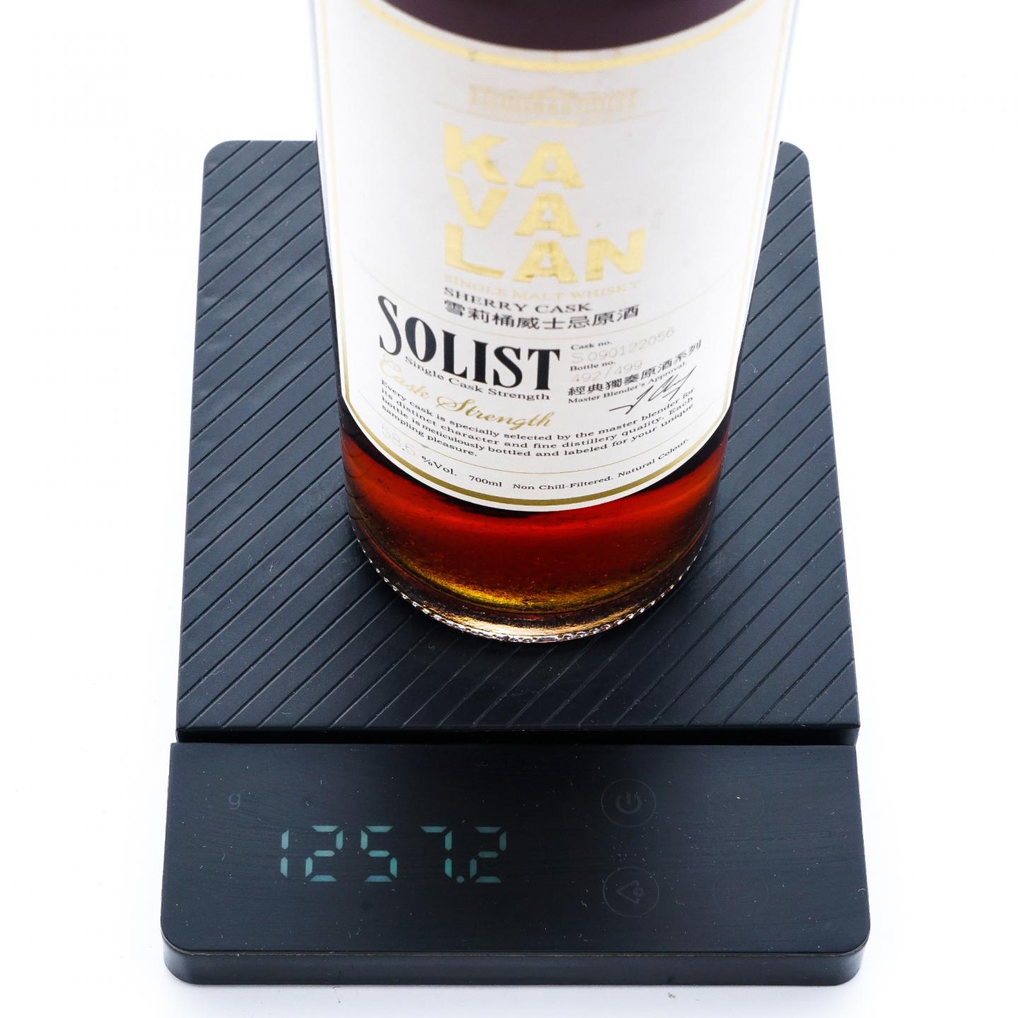 Kavalan 噶玛兰 2009 经典独奏 雪莉单桶#S090122056