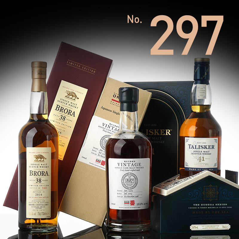 酒蟲网第297期威士忌拍卖专场 | 是液体黄金，更是人间暖意