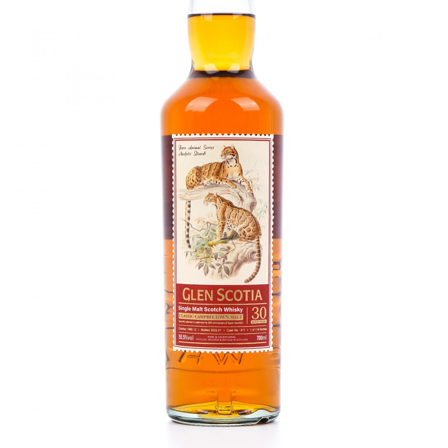 Glen Scotia 格兰帝 30年 1989-2022 桶号#317 700ml