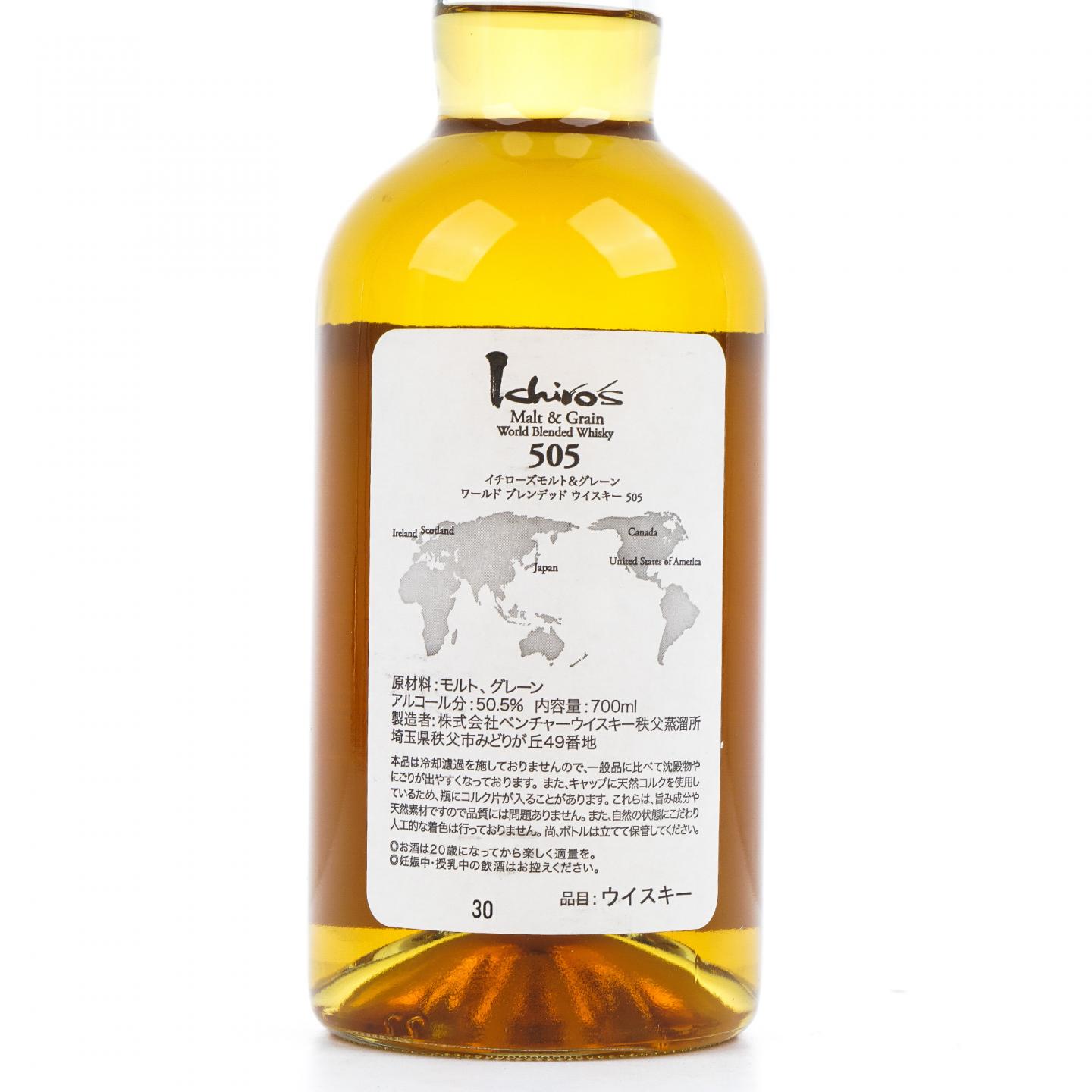 Ichiro’s Malt & Grain 秩父出品 银叶 505 世界调和