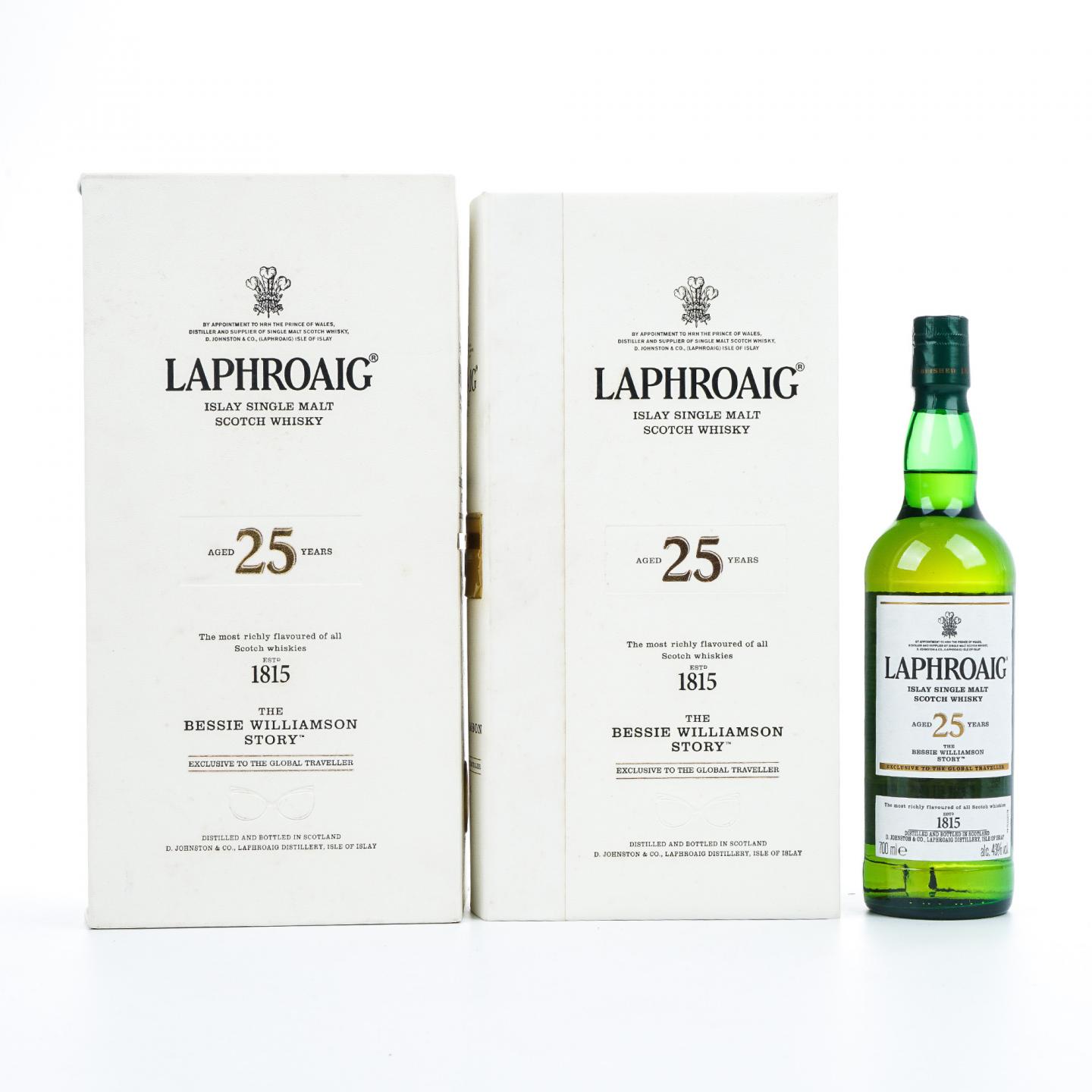 Laphroaig 拉弗格 25年 The Bessie Williamson Story 700ML