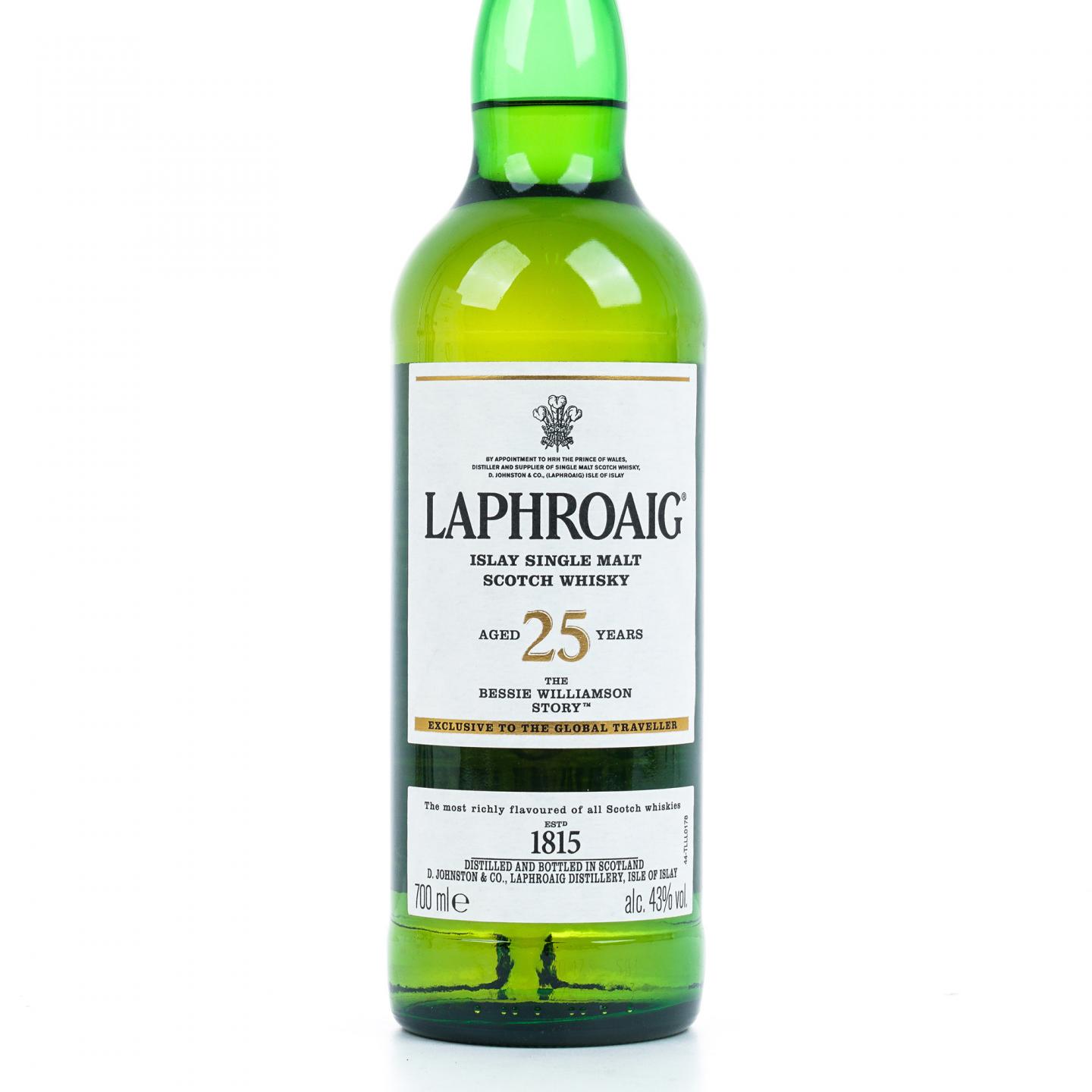 Laphroaig 拉弗格 25年 The Bessie Williamson Story 700ML