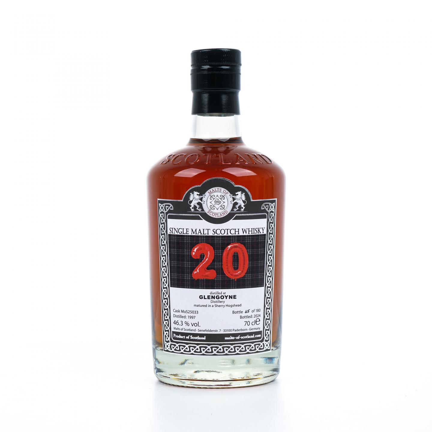 Glengoyne 格兰哥尼 1997-2024 MoS 25033