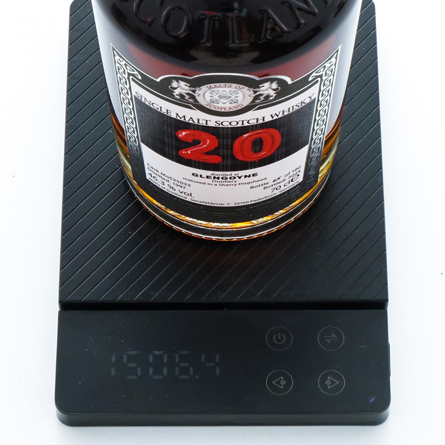 Glengoyne 格兰哥尼 1997-2024 MoS 25033