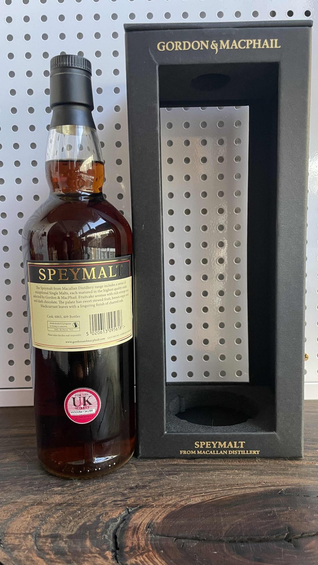 斯佩默 2005-2023装瓶 麦卡伦 18年 初填雪莉桶 酒色非常nice 非常值得收藏与品鉴