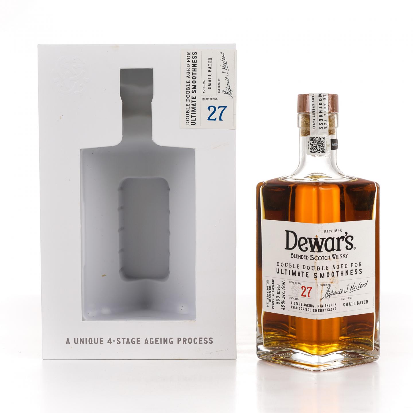 Dewar’s 帝王 27年 Double Double 调和 500ml