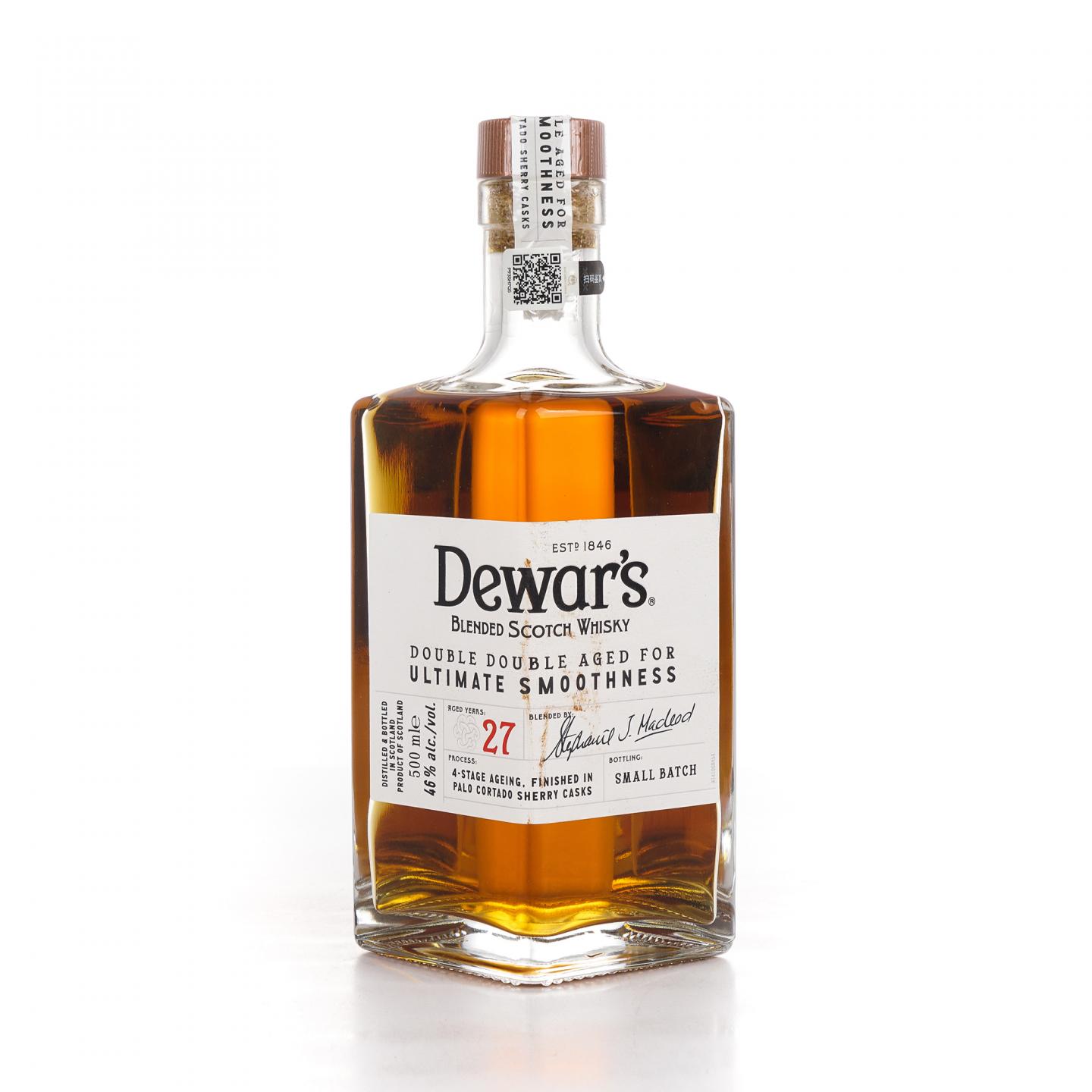 Dewar’s 帝王 27年 Double Double 调和 500ml