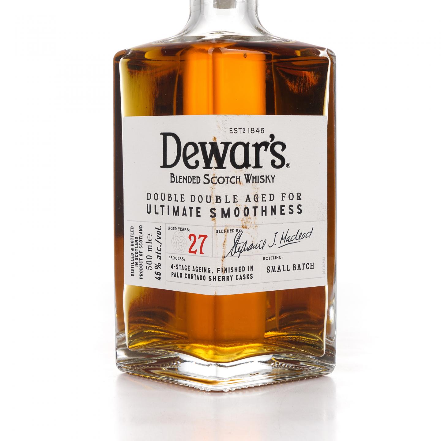 Dewar’s 帝王 27年 Double Double 调和 500ml