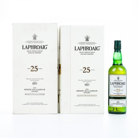 Laphroaig 拉弗格 25年 The Bessie Williamson Story 礼盒 700ml