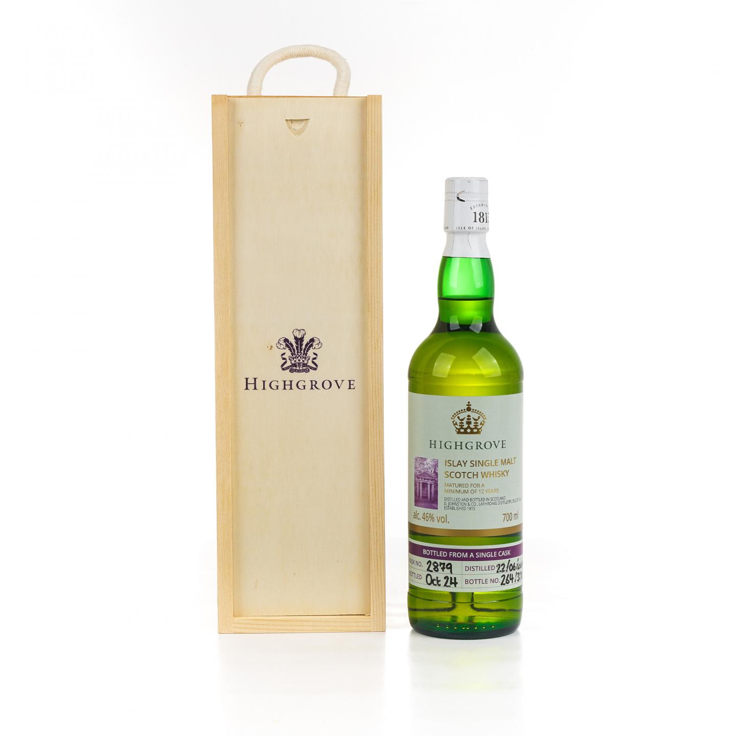 Laphroaig 拉弗格 12年 2011-2024 Highgrove 单桶#2879 46%