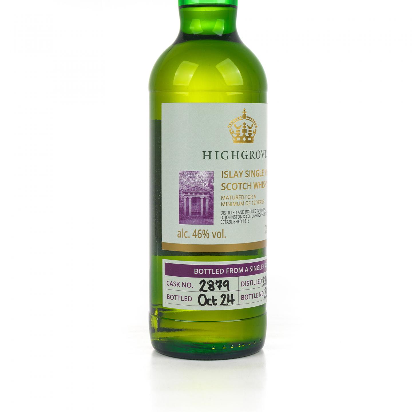 Laphroaig 拉弗格 12年 2011-2024 Highgrove 单桶#2879 46%