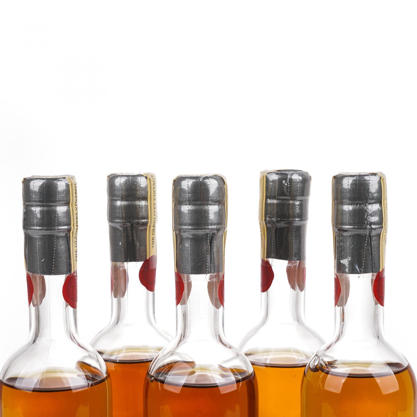 【中样】Glenlivet 格兰威特 vintage 手写标 200ml*5瓶组