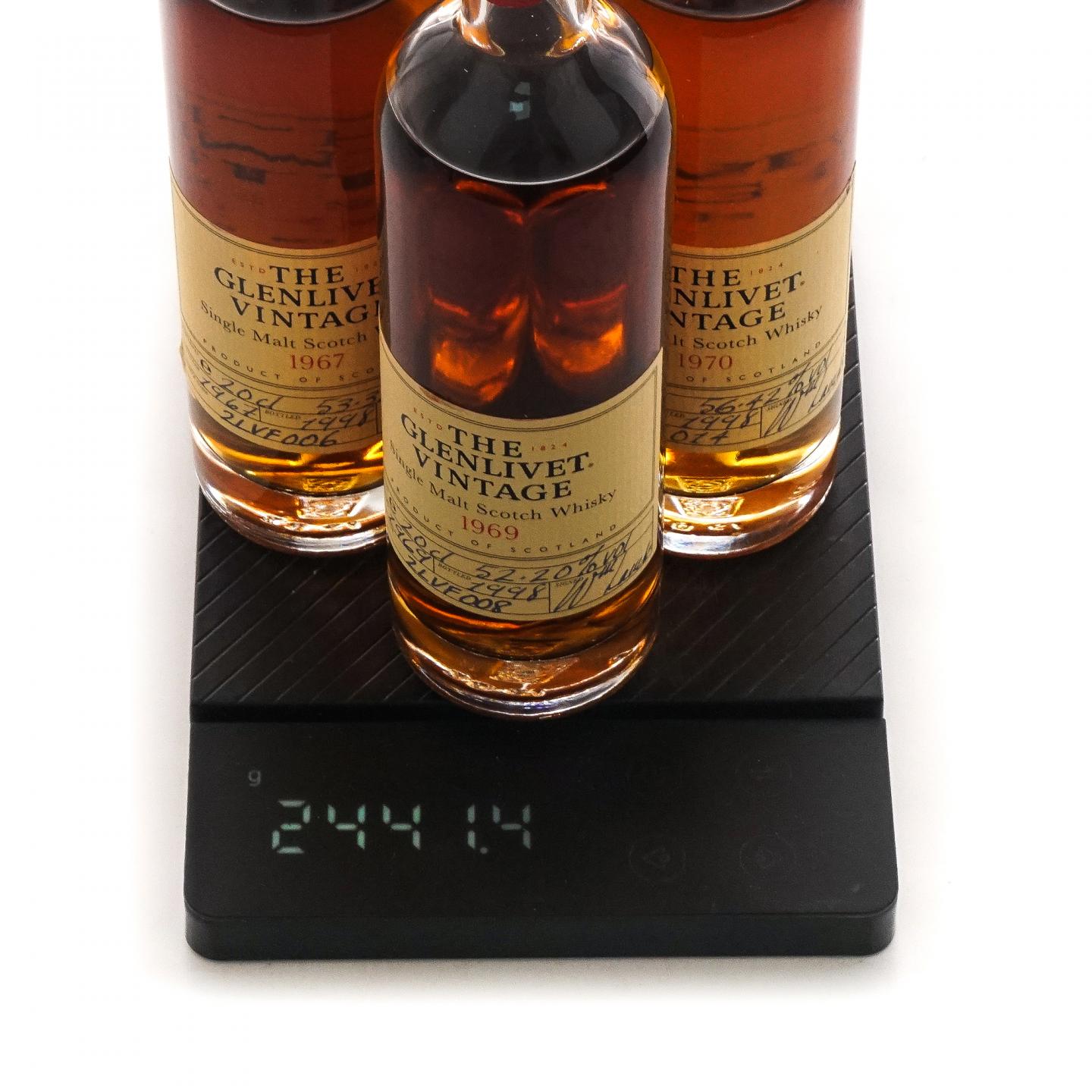 【中样】Glenlivet 格兰威特 vintage 手写标 200ml*5瓶组