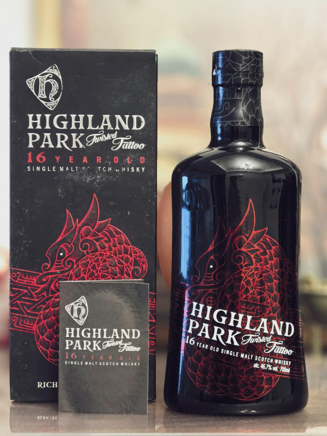 高原骑士16年 红龙Twisted Tattoo