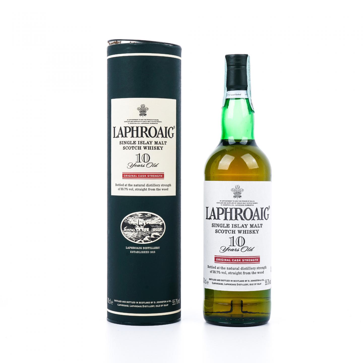 Laphroaig 拉弗格 10年 桶强 小红标 55.7%vol.