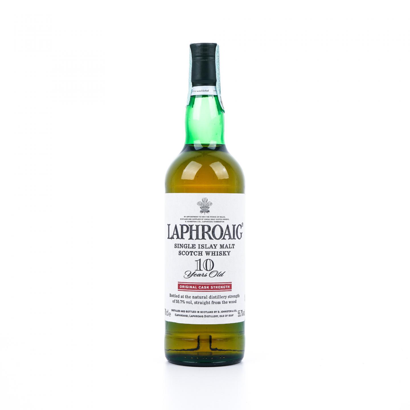 Laphroaig 拉弗格 10年 桶强 小红标 55.7%vol.