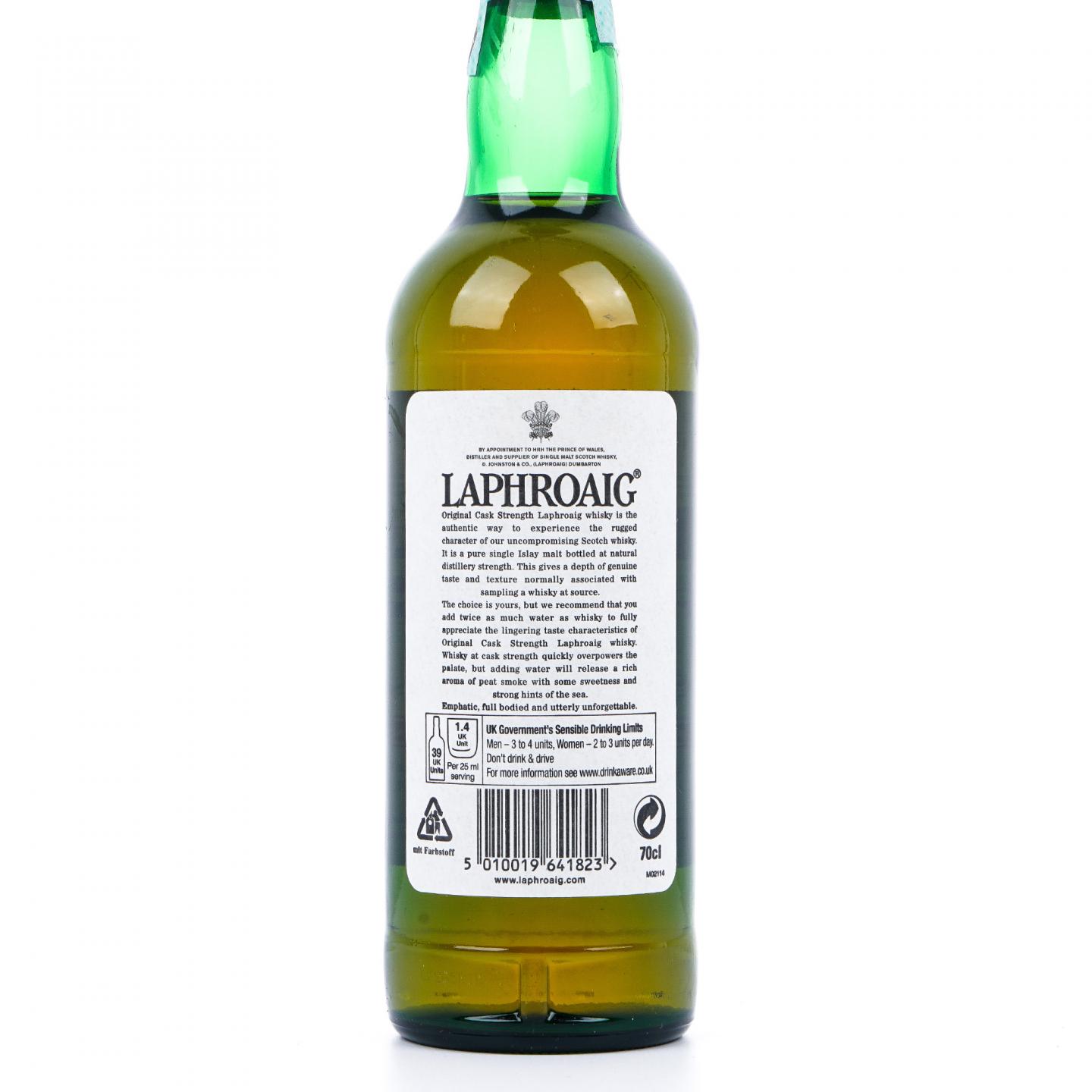 Laphroaig 拉弗格 10年 桶强 小红标 55.7%vol.