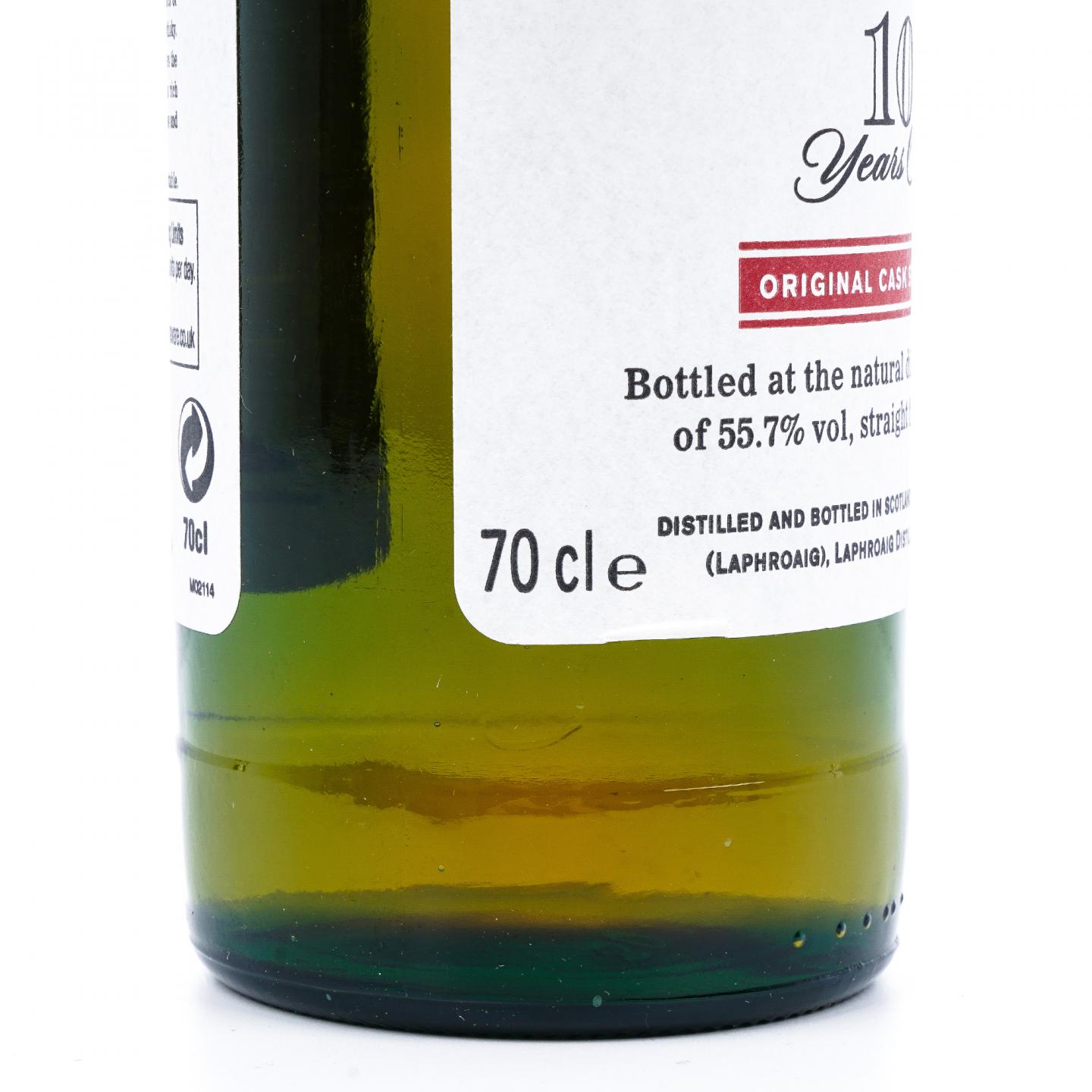 Laphroaig 拉弗格 10年 桶强 小红标 55.7%vol.