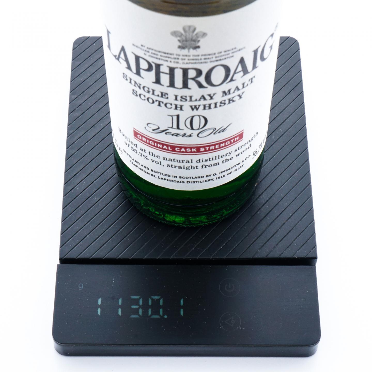 Laphroaig 拉弗格 10年 桶强 小红标 55.7%vol.