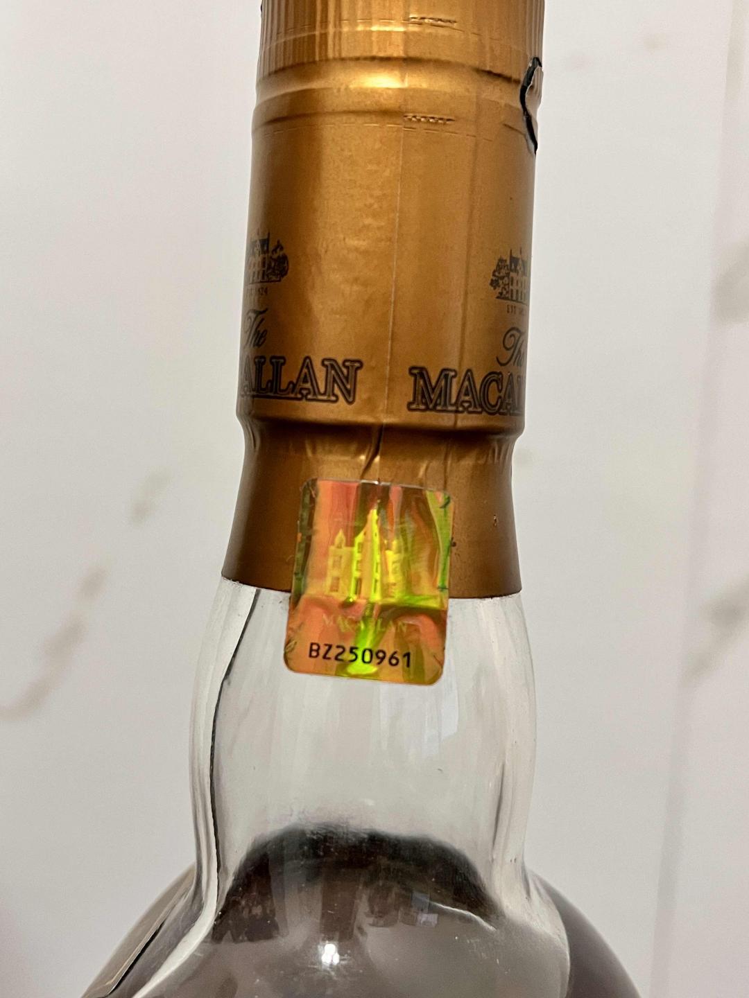 麦卡伦年度限量系列第1版单一麦芽苏格兰威士忌