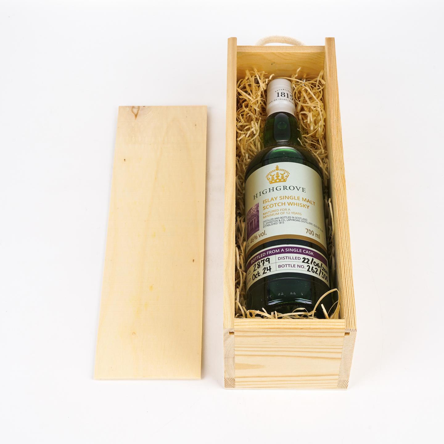 Laphroaig 拉弗格 12年 2011-2024 Highgrove 单桶#2879 木盒