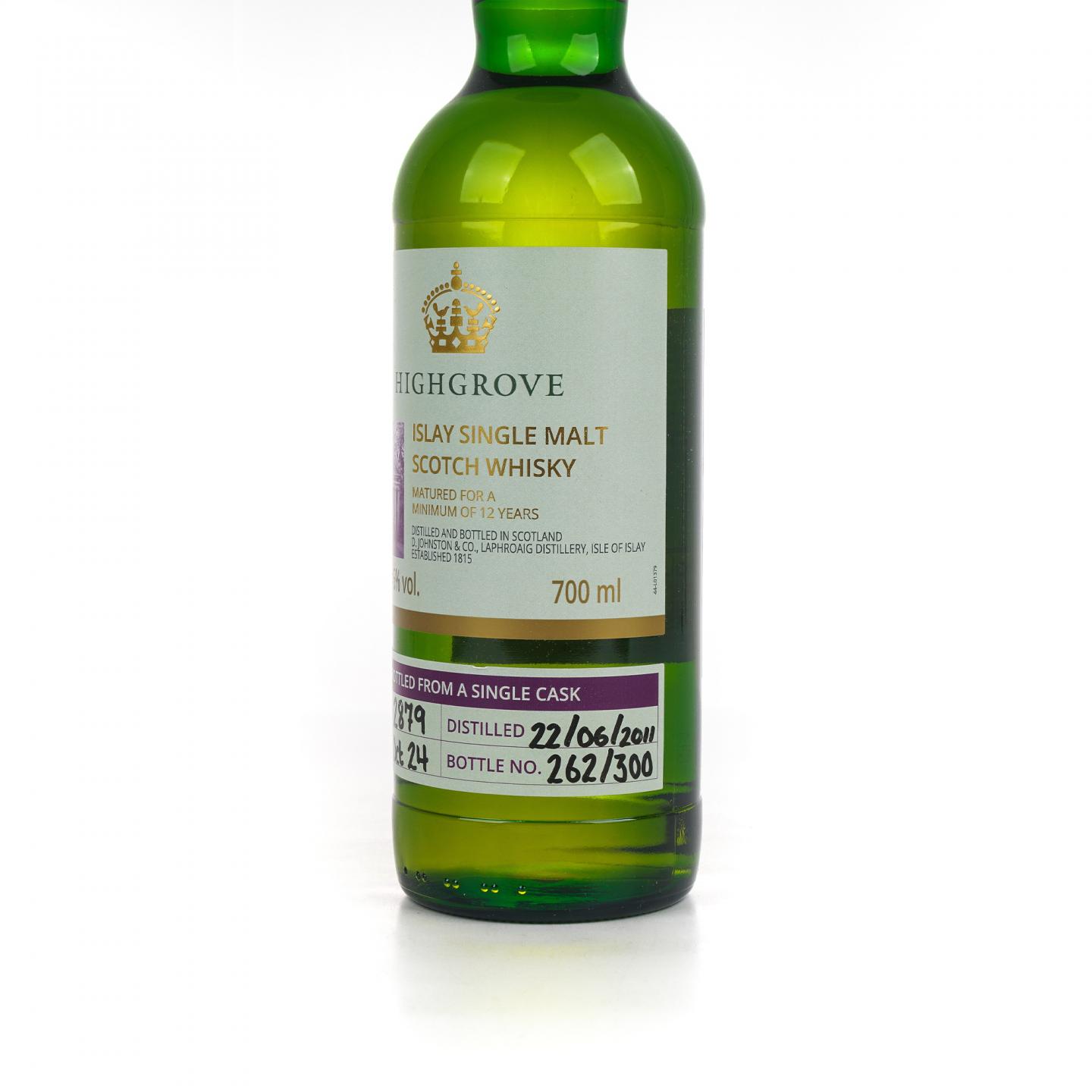 Laphroaig 拉弗格 12年 2011-2024 Highgrove 单桶#2879 木盒