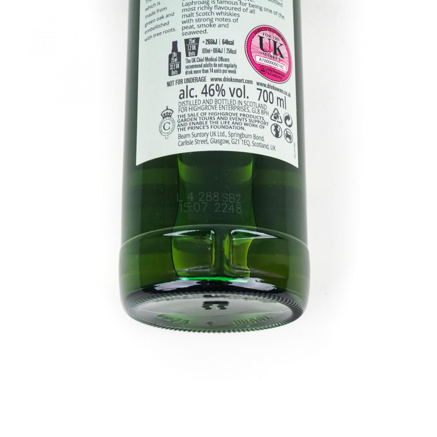 Laphroaig 拉弗格 12年 2011-2024 Highgrove 单桶#2879 木盒