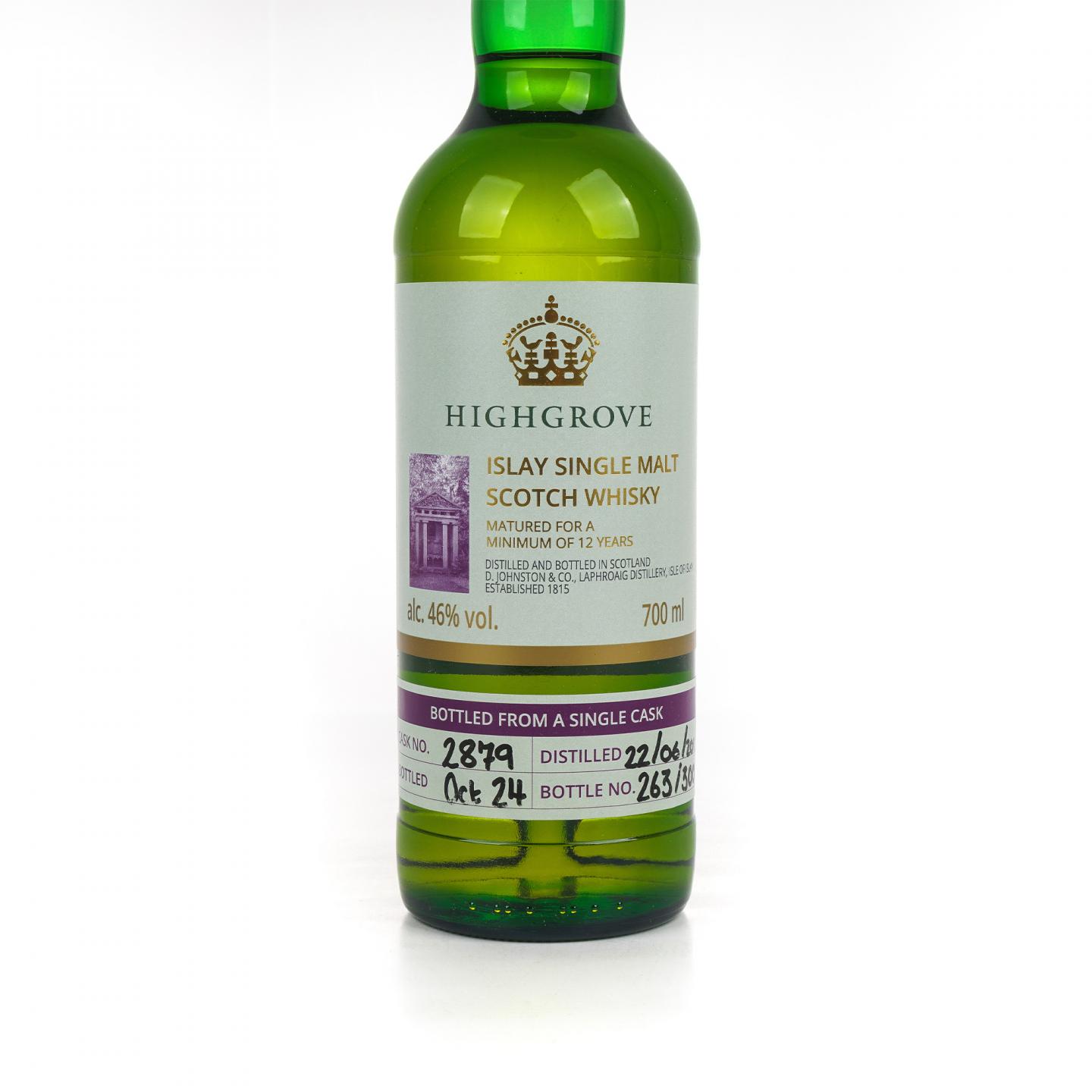 Laphroaig 拉弗格 12年 Highgrove 2011-2024 单桶#2879