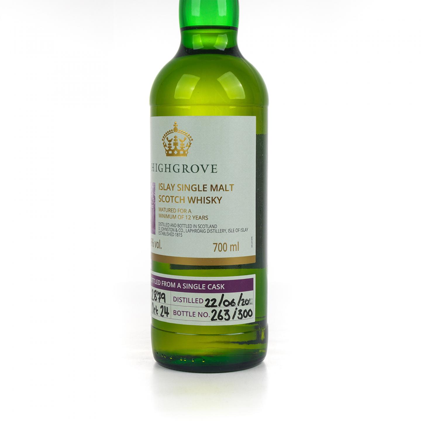 Laphroaig 拉弗格 12年 Highgrove 2011-2024 单桶#2879