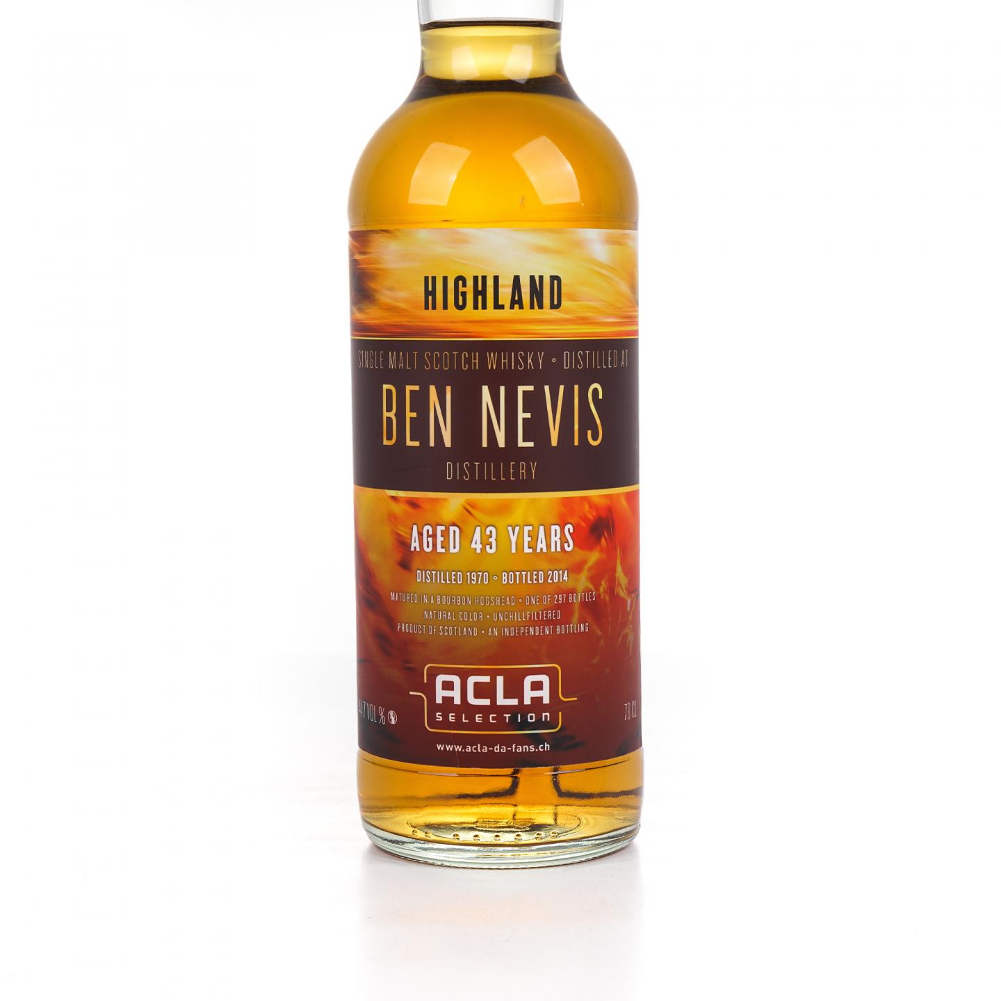 Ben Nevis 本尼维斯 43年 1970-2014 AdF 700ml
