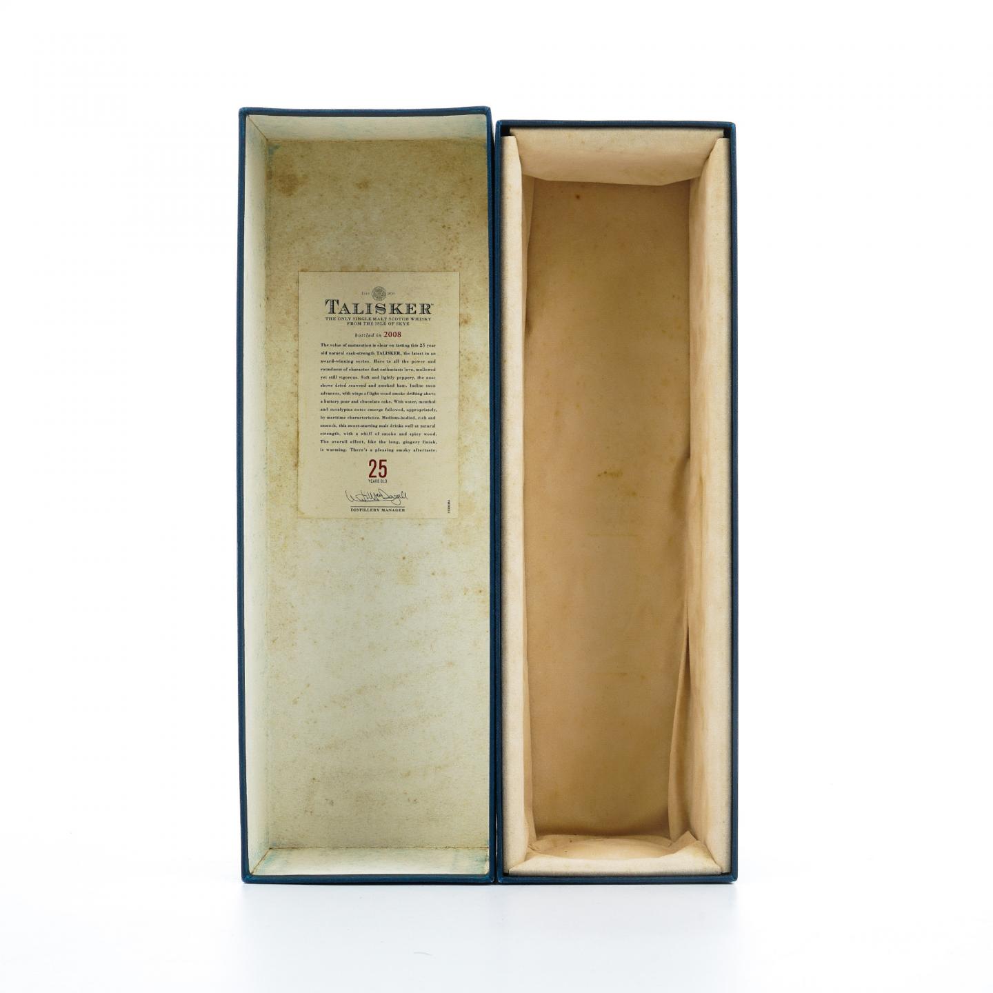 Talisker 泰斯卡 25年 2008 SR系列 桶强 行货