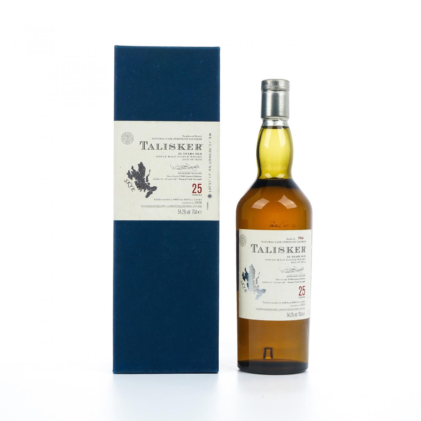 Talisker 泰斯卡 25年 2008 SR系列 行货 桶强 700ml