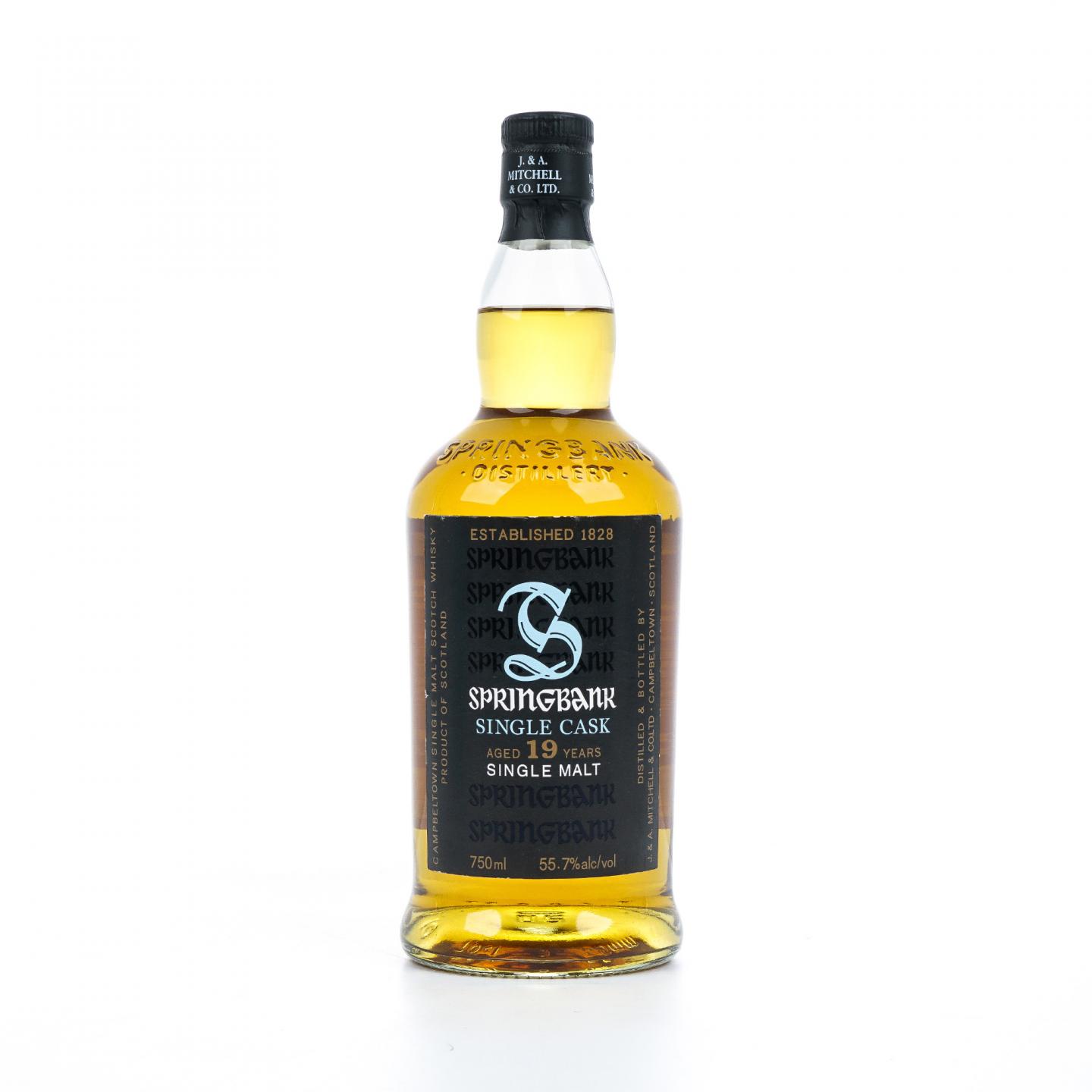 Springbank 云顶 19年 1996-2016 朗姆单桶 750ml