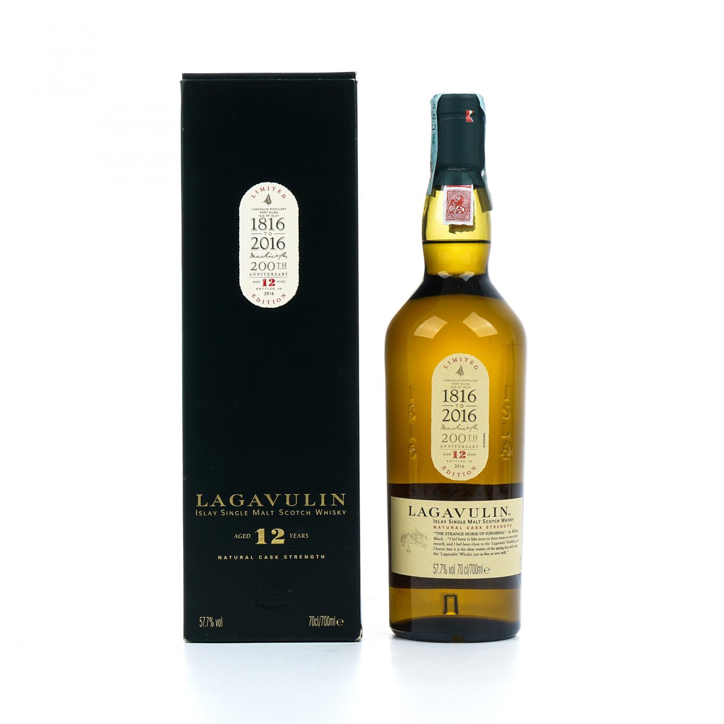 Lagavulin 乐加维林 12年 2016 200周年纪念