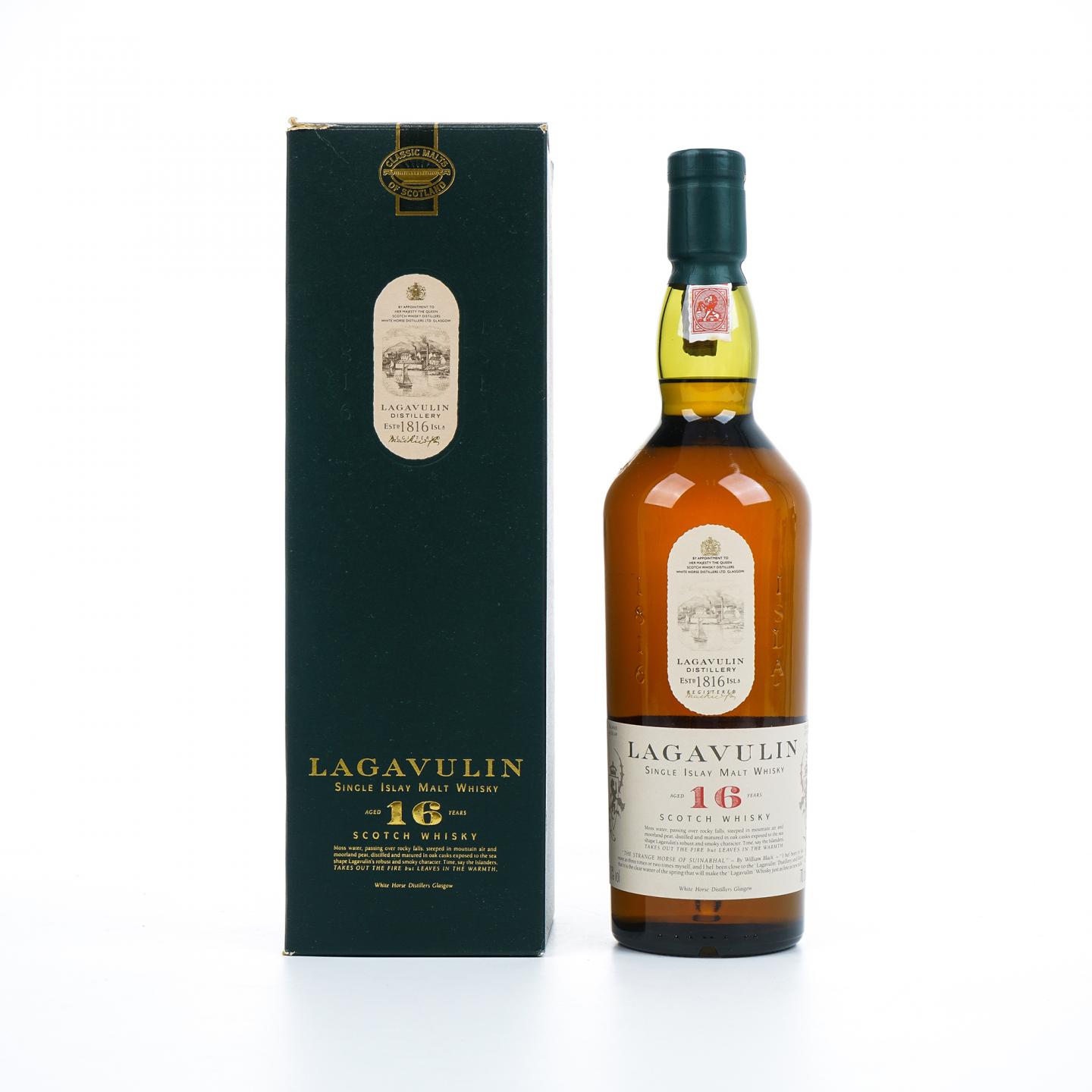 Lagavulin 乐加维林 16年 皇家徽标 白马