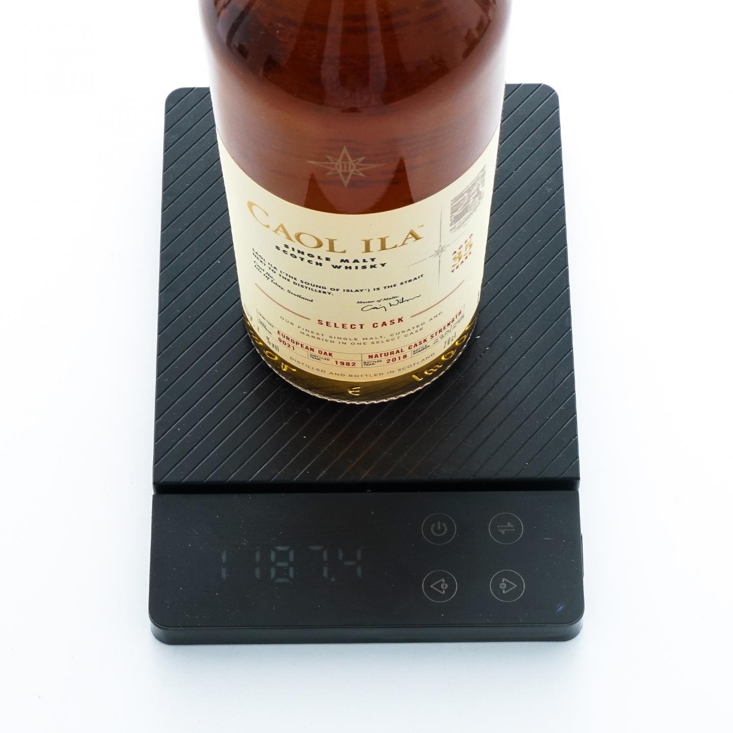 Caol Ila 卡尔里拉 35年 1982-2018 COD#0021 桶强 行货 57.1%Vol.