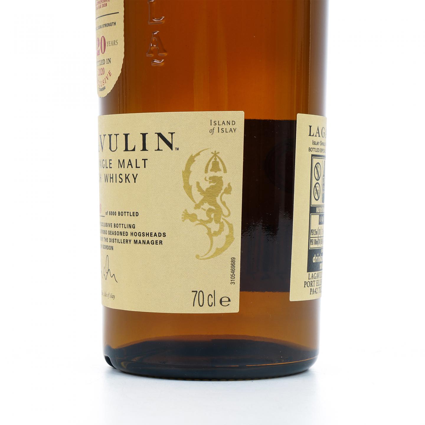 Lagavulin 乐加维林 20年 Feis Ile 2020 雪莉桶