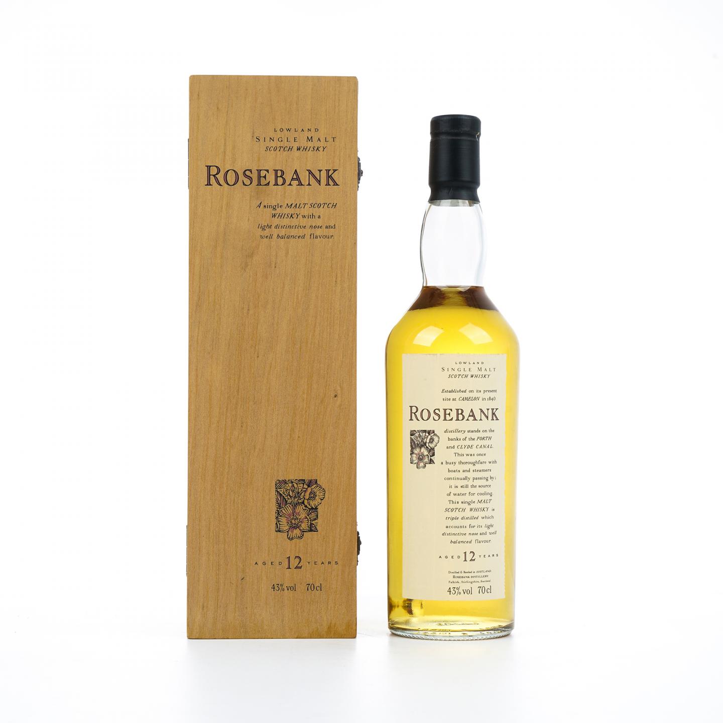 Rosebank 罗斯班克 12年 花鸟系列
