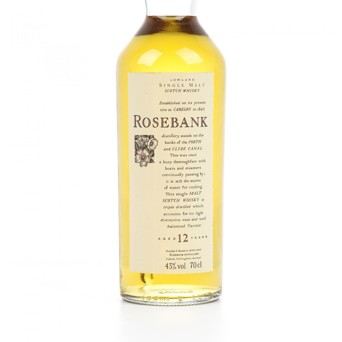 Rosebank 罗斯班克 12年 花鸟系列