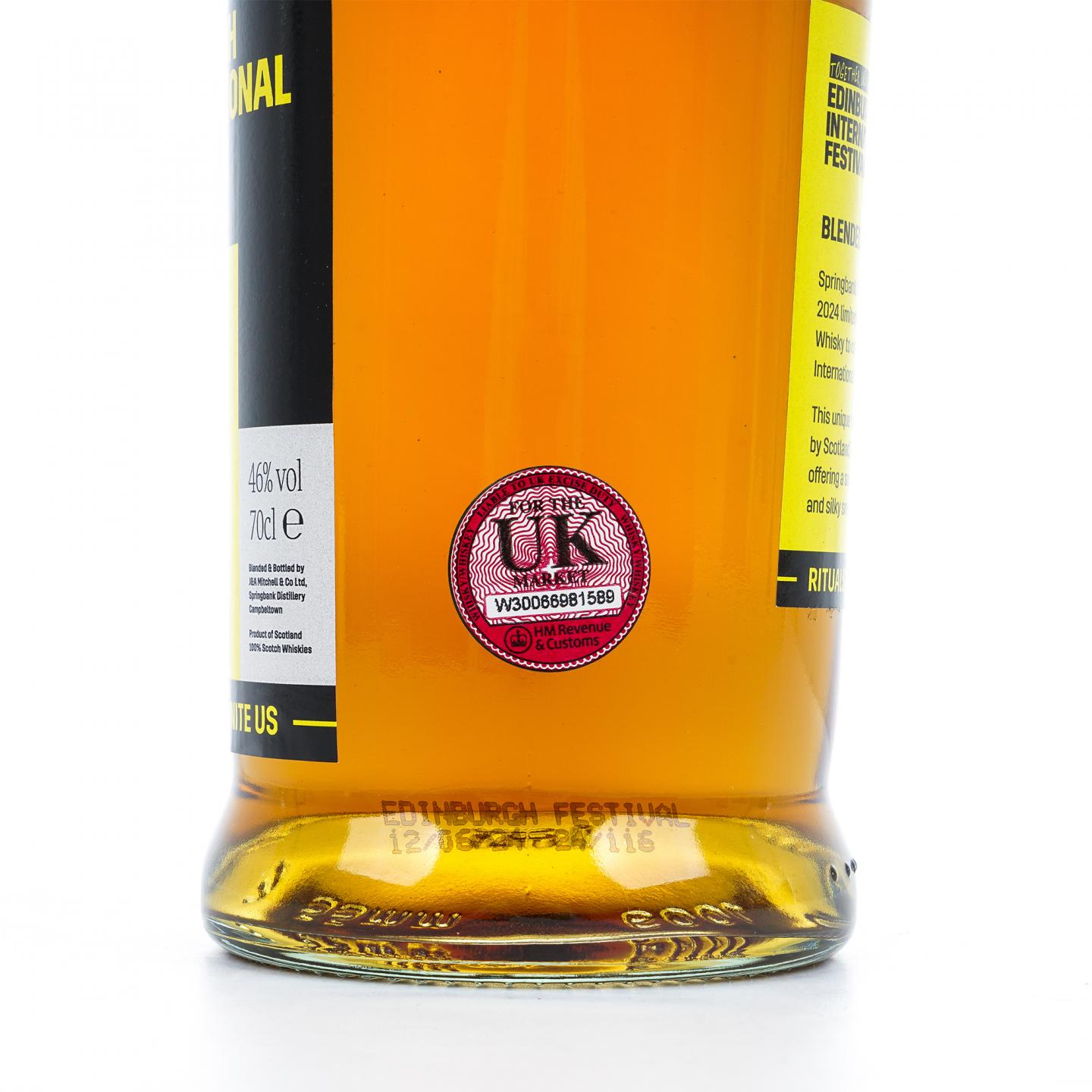 Edinburgh Festival 云顶出品 2024 爱丁堡国际音乐节 调和 700ml