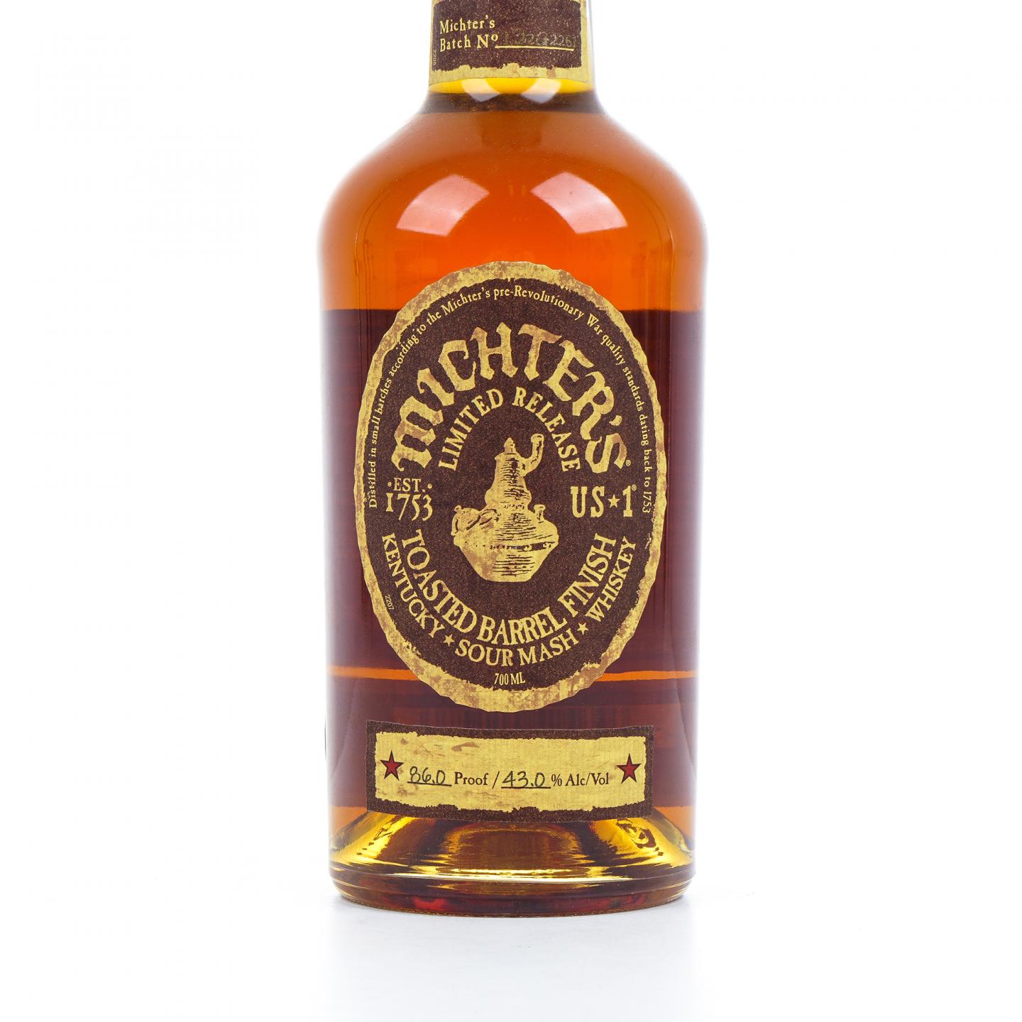 Michter's 酩帝诗 US-1系列 Toasted Barrel 波本威士忌
