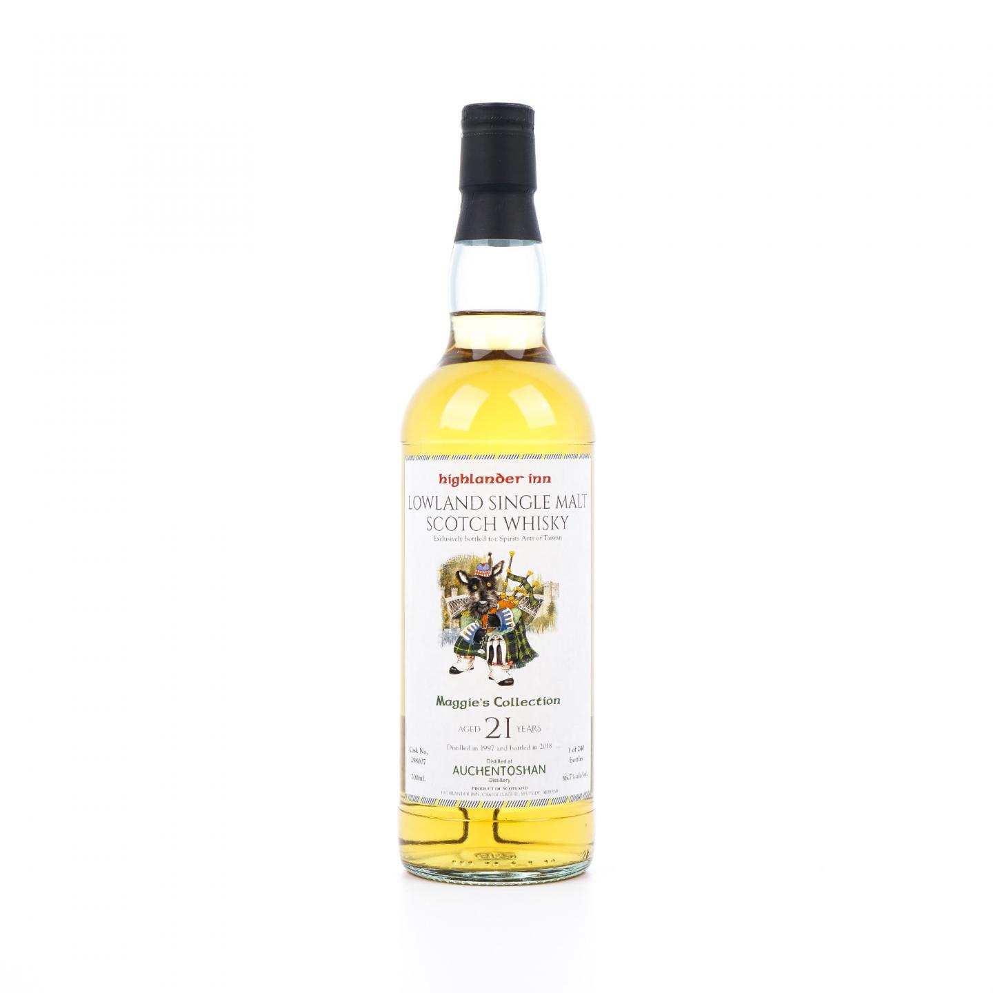 Auchentoshan 欧肯特轩 21年 1997-2018 HI