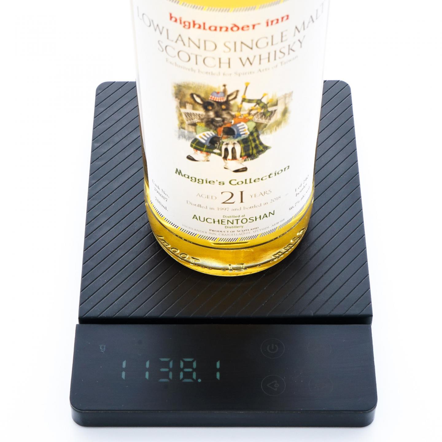 Auchentoshan 欧肯特轩 21年 1997-2018 HI