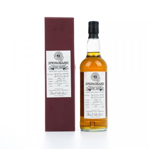 Springbank 云顶 1997-2008 云顶协会