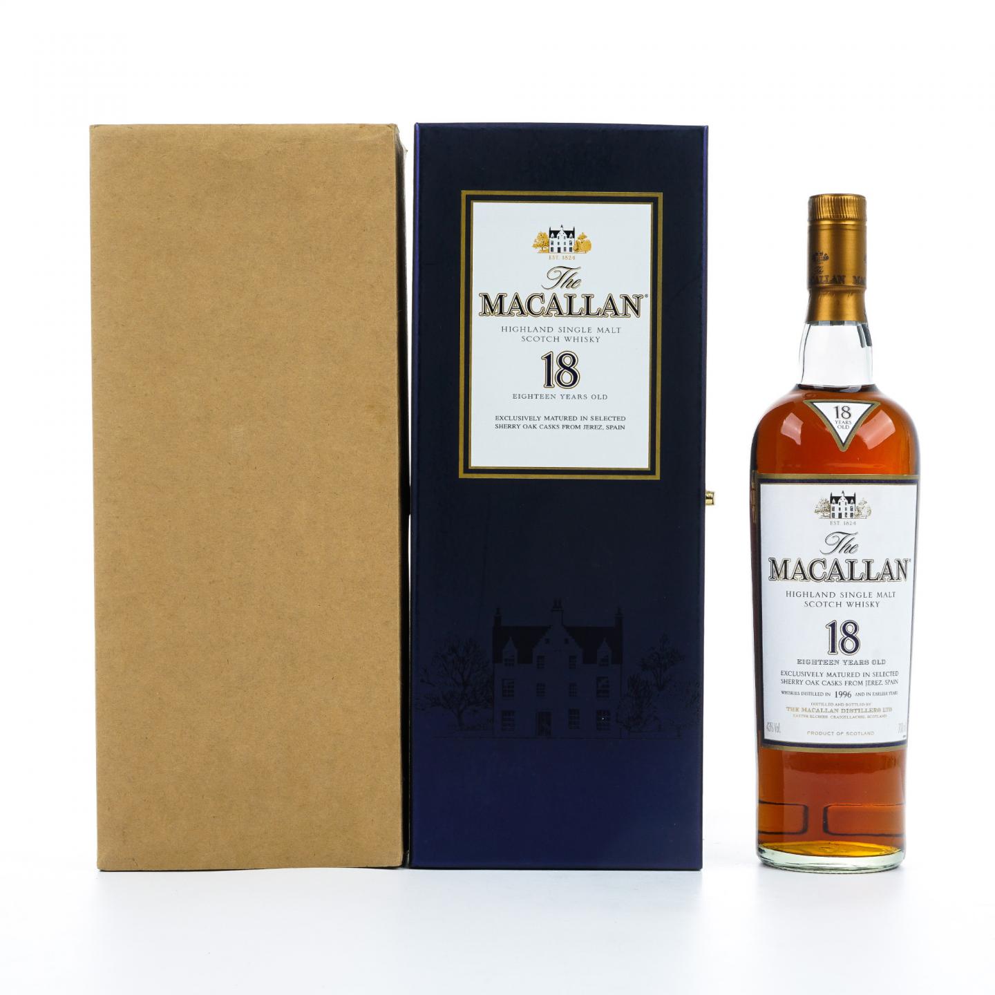 Macallan 麦卡伦 18年 1996 雪莉桶