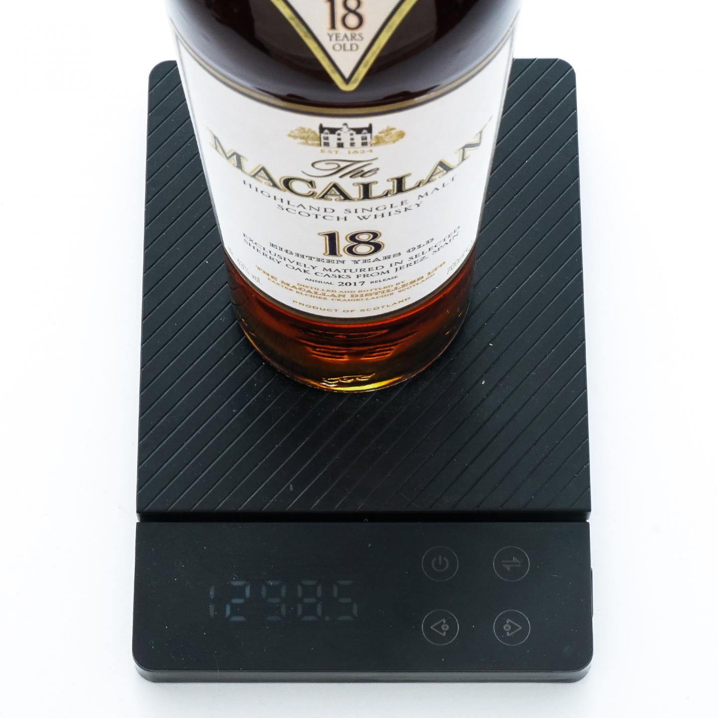 Macallan 麦卡伦 18年 2017 雪莉桶 43%